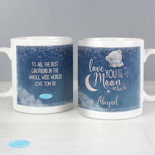 Personalised Me to You 'Love You to the Moon and Back' Mug - Myhappymoments.co.uk