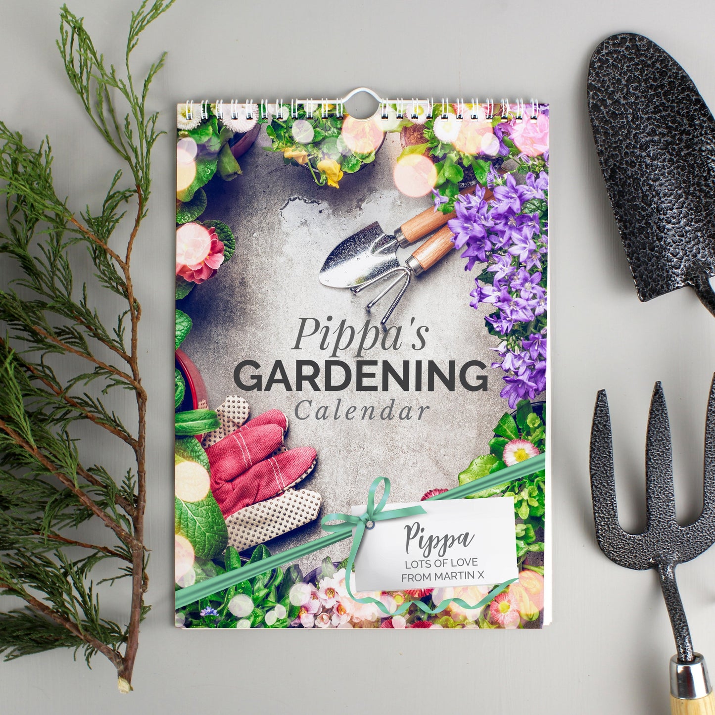 Personalised A4 Gardening Calendar 2021