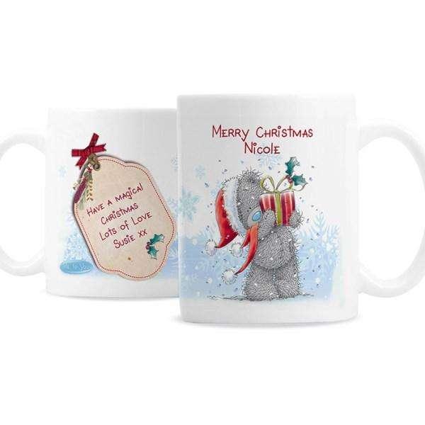 Personalised Me To You Christmas Mug - Myhappymoments.co.uk