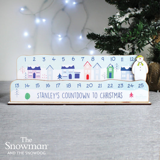 Personalised Make Your Own The Snowman Christmas Advent Countdown Kit