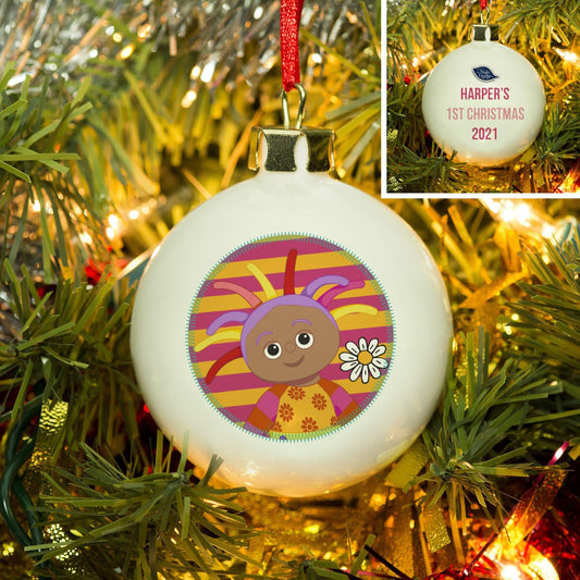 Personalised In The Night Garden Upsy Daisy Bauble 1st Christmas Bauble