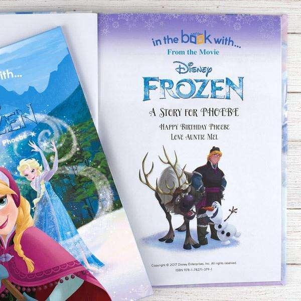 Personalised Disney Frozen Story Book - Myhappymoments.co.uk