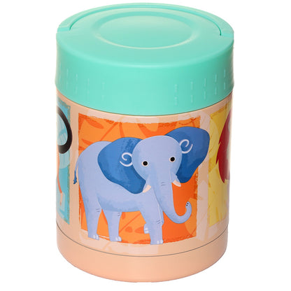 Zoo Animals Thermal Insulated Food Container