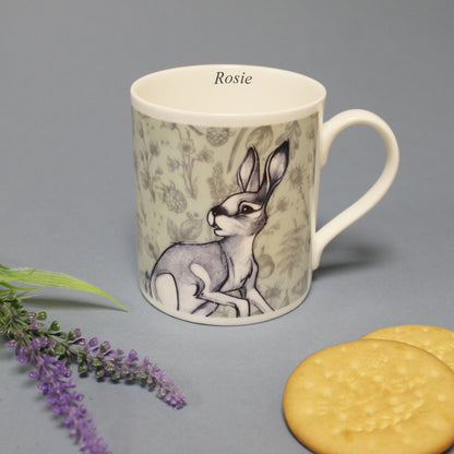 Personalised Watership Down Fiver Chunky Balmoral Mug - Myhappymoments.co.uk