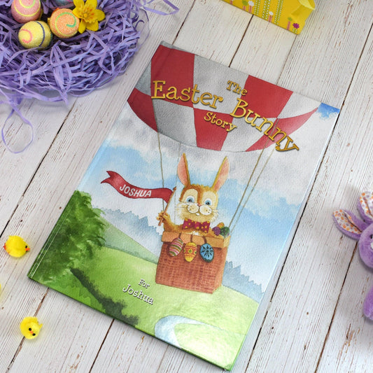 Personalised The Easter Bunny Story Book - Myhappymoments.co.uk