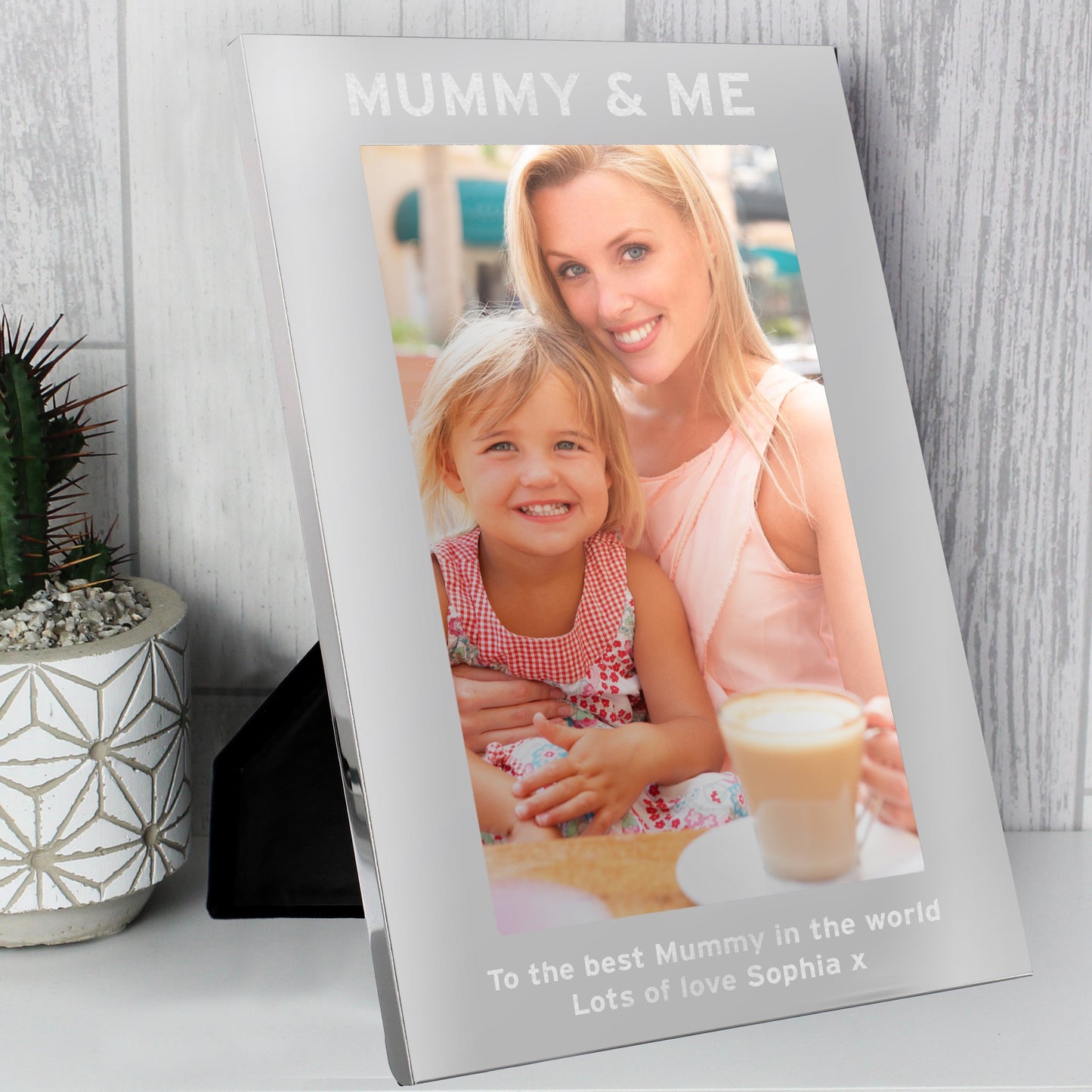 Personalised & Me Silver Photo Frame 7x5