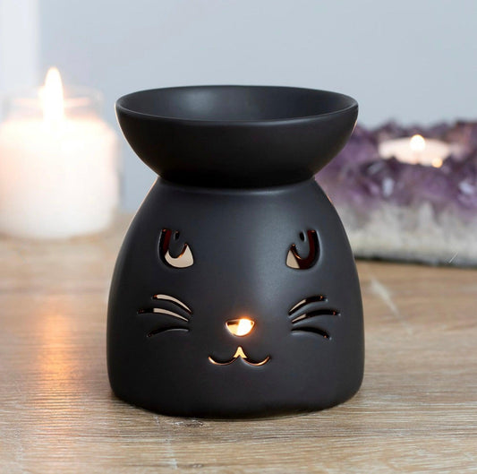 Black Cat Cut Out Oil Burner