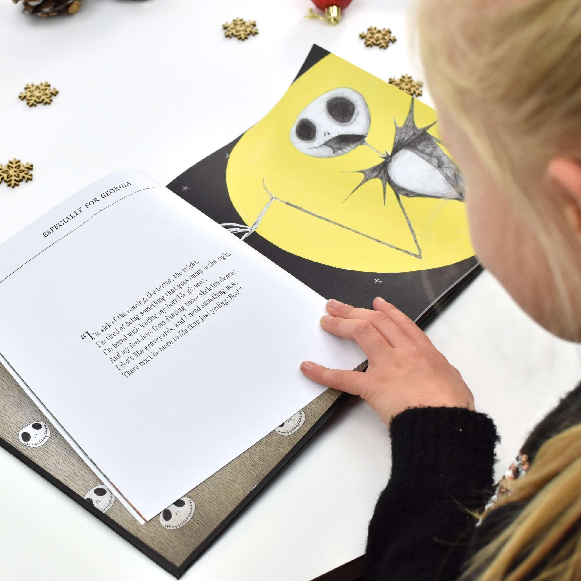 Personalised Nightmare Before Christmas Story Book - Myhappymoments.co.uk