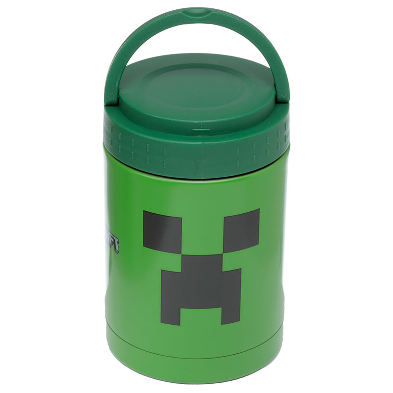 Minecraft Creeper Hot & Cold Thermal Insulated Lunch Pot 500ml