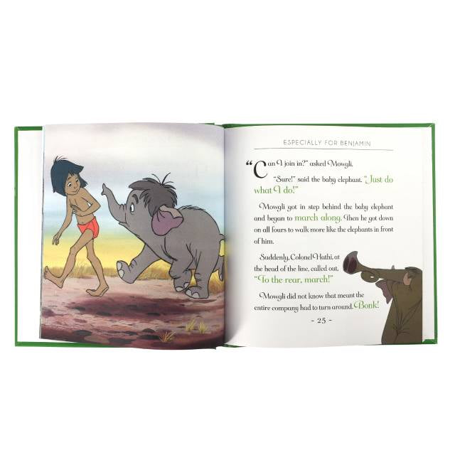 Personalised Disney Jungle Book Story Book - Myhappymoments.co.uk