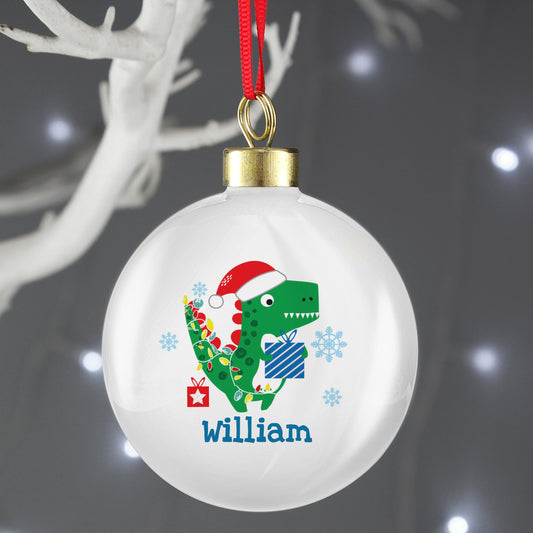 Personalised 'Have a Roarsome Christmas' Bauble