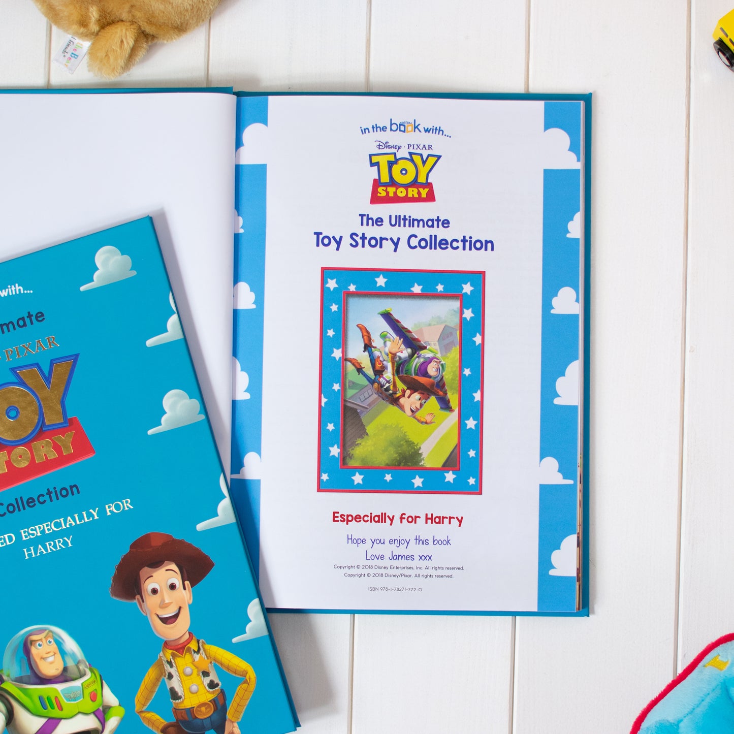 Personalised Disney Toy Story Collection Book from Pukkagifts.uk