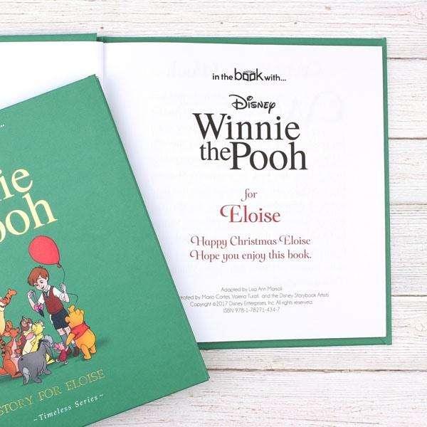 Personalised Disney Winnie the Pooh Storybook - Myhappymoments.co.uk