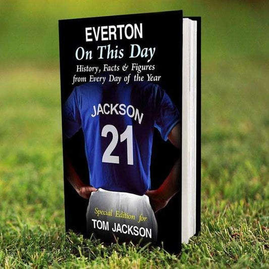 Personalised Everton On This Day Book - Myhappymoments.co.uk