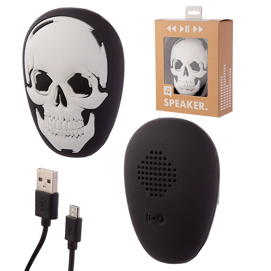 Skull Bluetooth Portable Speaker - Myhappymoments.co.uk