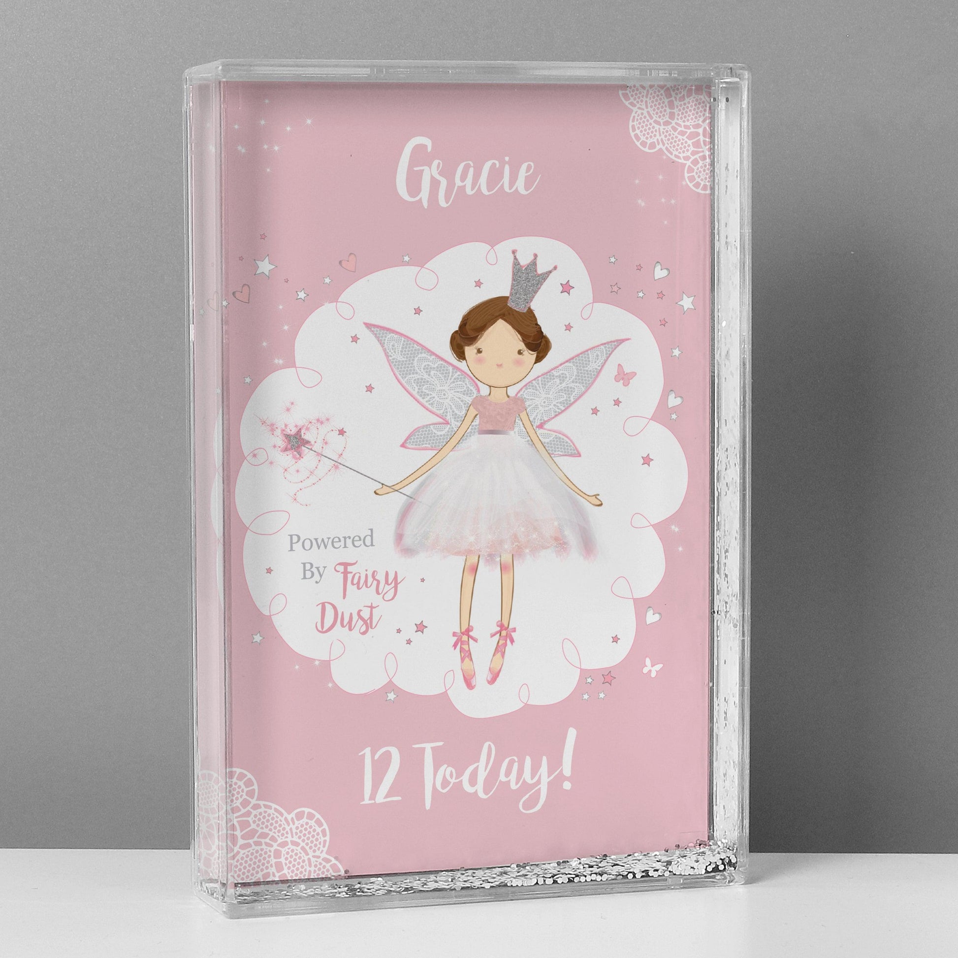 Personalised Fairy Princess Glitter Shaker - Myhappymoments.co.uk