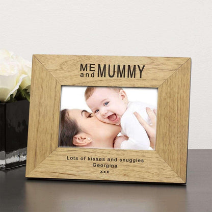 Personalised Me and Mummy Photo Frame 6x4 - Myhappymoments.co.uk