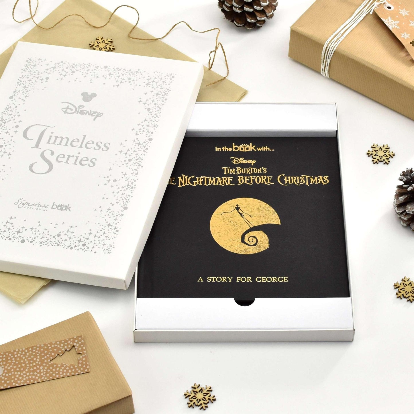 Personalised Nightmare Before Christmas Story Book - Myhappymoments.co.uk