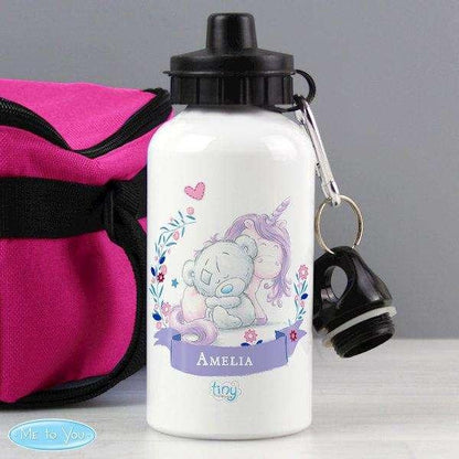 Personalised Tiny Tatty Teddy Unicorn Water Bottle - Myhappymoments.co.uk