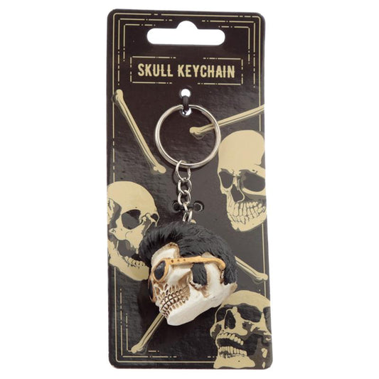 The King Skull Keyring