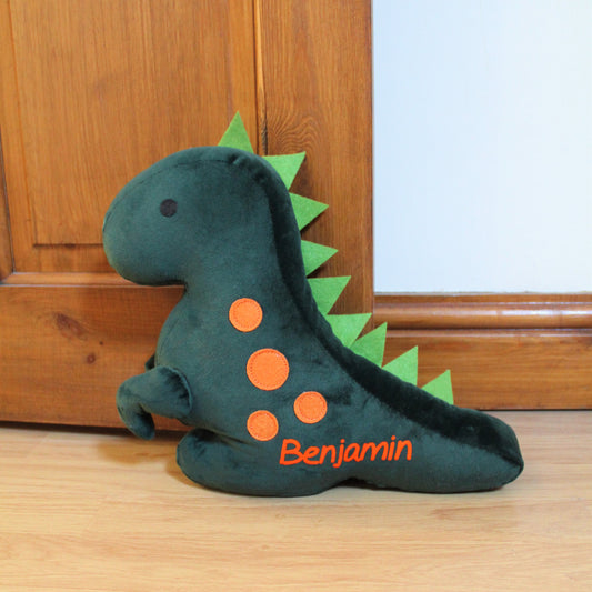 Personalised Dinosaur Doorstop - Myhappymoments.co.uk