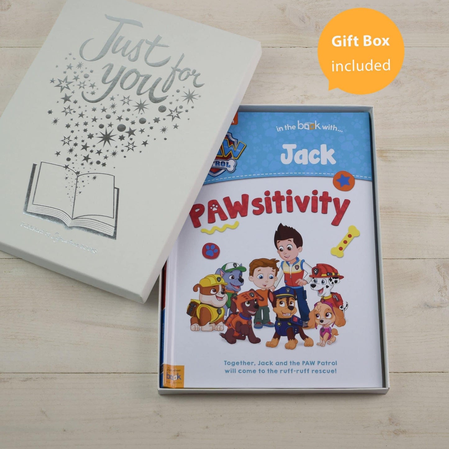 Personalised Paw Patrol Book - Pawsitivity