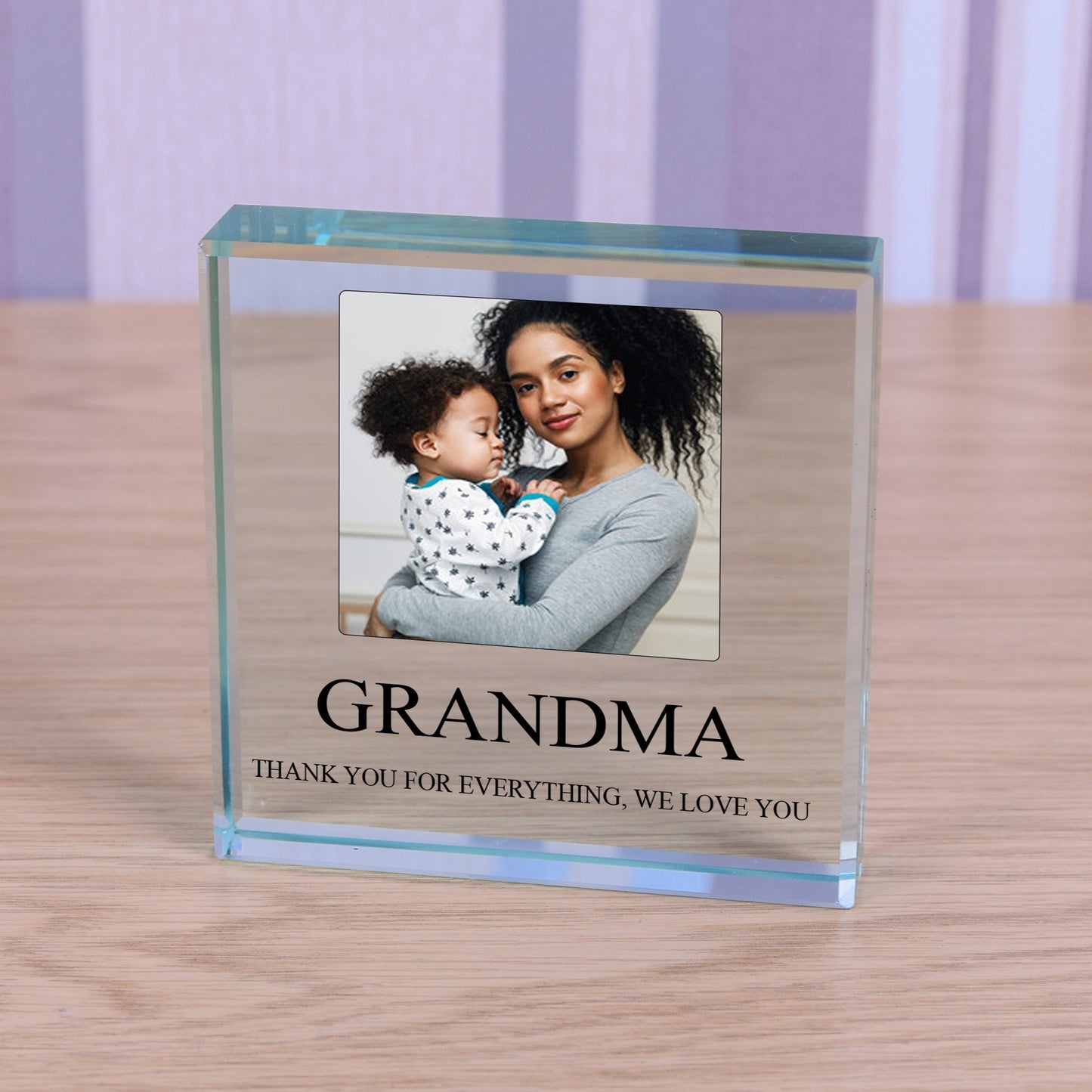 Personalised Photo Glass Token