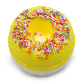 Lemon Meringue Bath Bomb Donut Fizzer