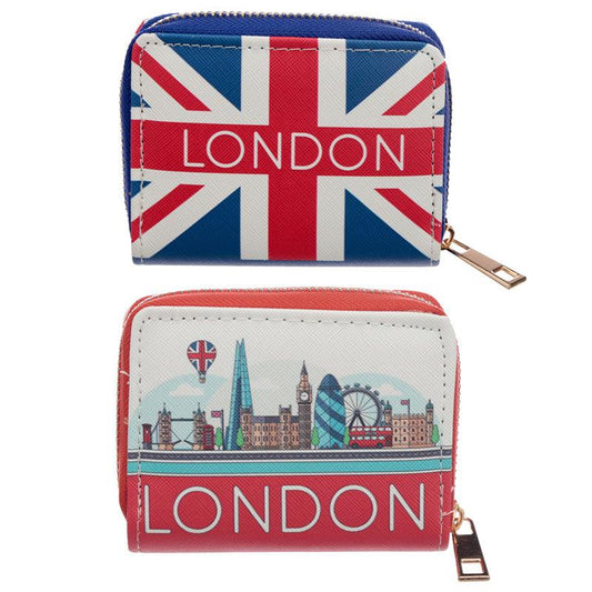 London Zip Around Small Wallet Purse