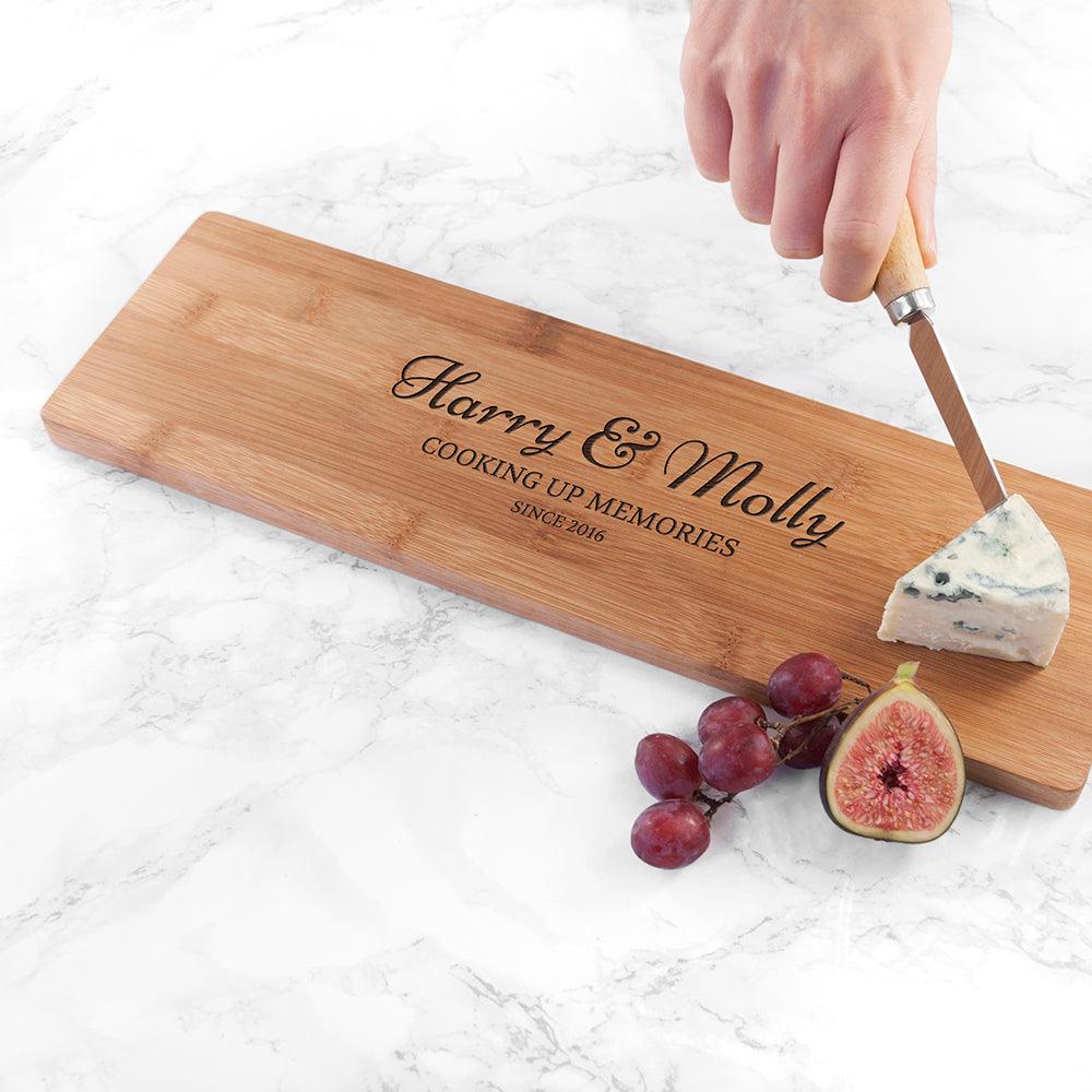 Personalised Anniversary Wooden Serving Board