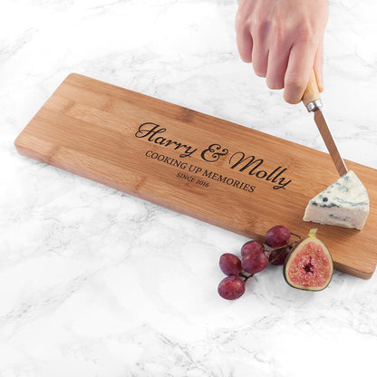 Personalised Anniversary Wooden Serving Board