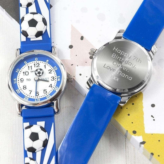 Personalised Football Watch - Myhappymoments.co.uk