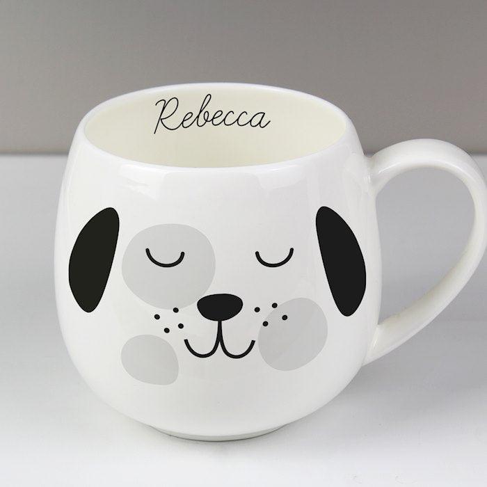 Personalised Cute Dog Shape Mug