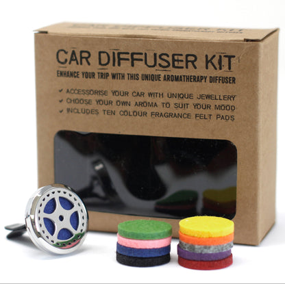 Aromatherapy Car Diffuser Kit - Auto Wheel - 30mm