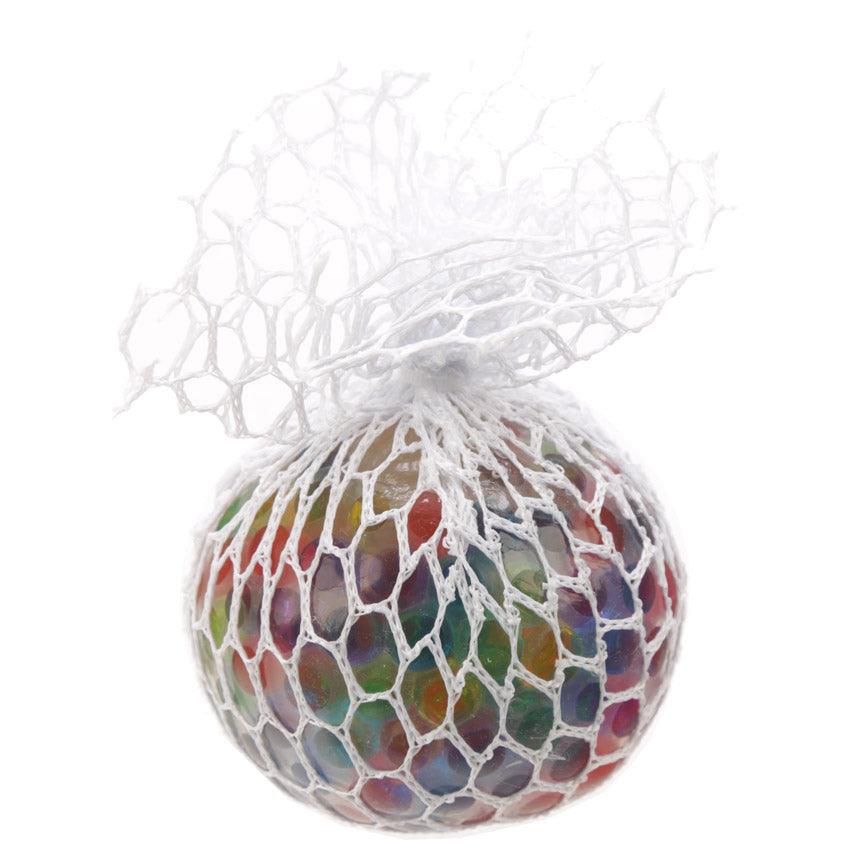 Squeezable Rainbow Ball in a Net