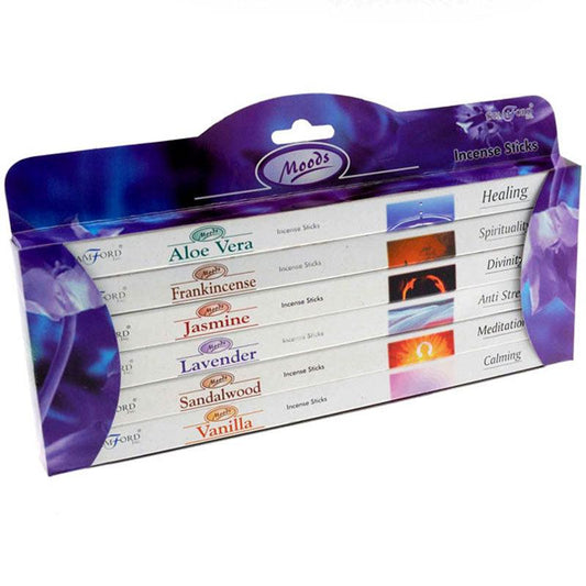 Stamford Incense Sticks 6 Pack Gift Set - Moods