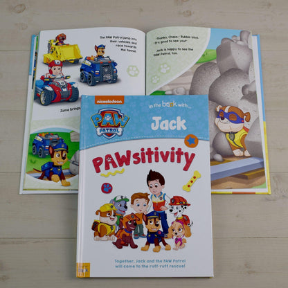 Personalised Paw Patrol Book - Pawsitivity