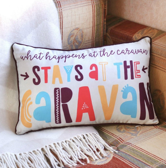 Stays At The Caravan Cushion