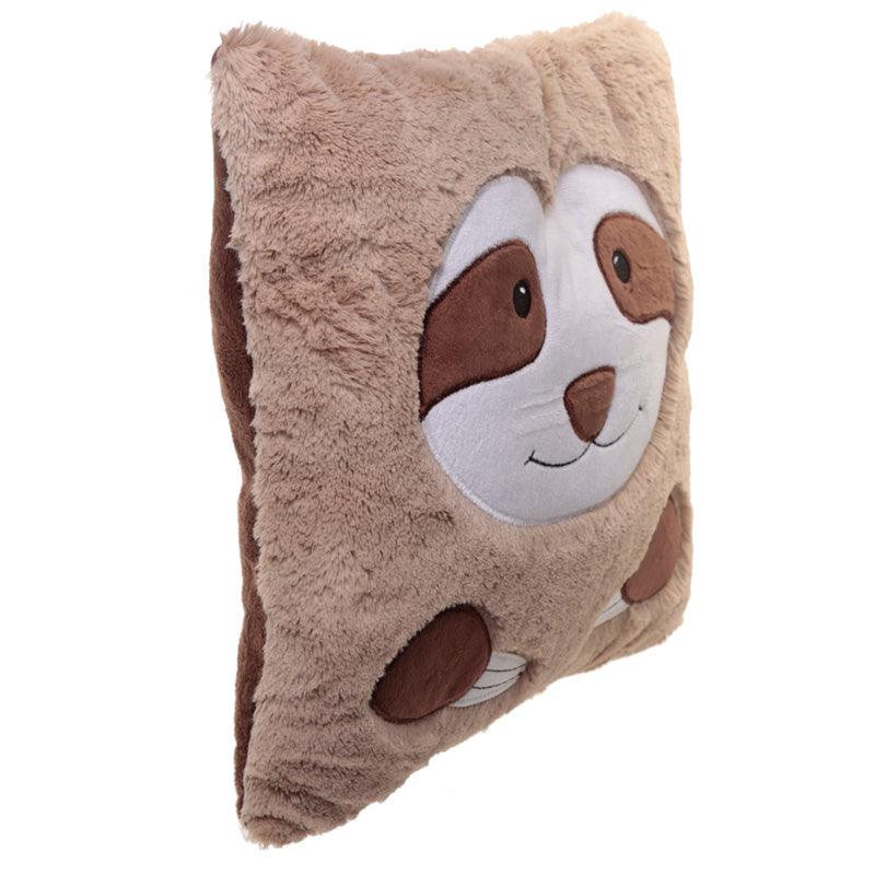 Plush Sloth Face Cushion