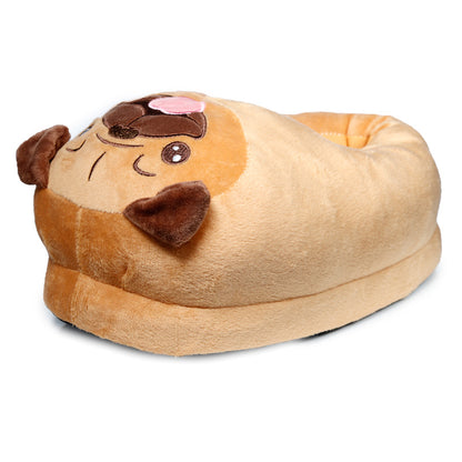 Mopps Pug Slippers (Unisex One Size)