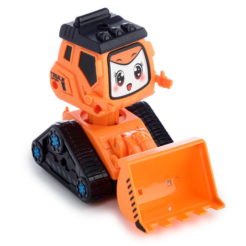 Press and Go Robot Dredge Digger Truck Action Toy