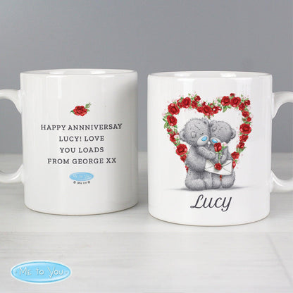 Personalised Me to You Valentine Mug