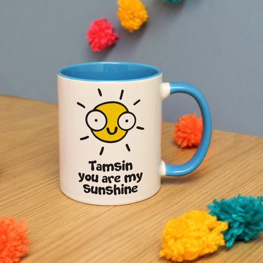 Personalised You Are My Sunshine Mug