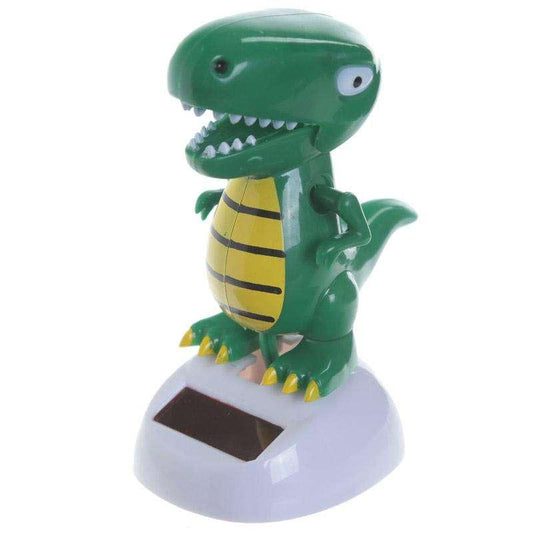 T-Rex Dinosaur Solar Powered Dashboard Toy - Myhappymoments.co.uk