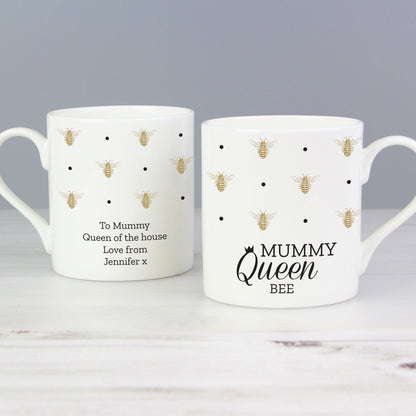 Personalised Queen Bee Mug