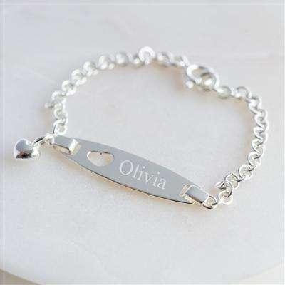 Personalised Baby’s Identity Bracelet - Myhappymoments.co.uk