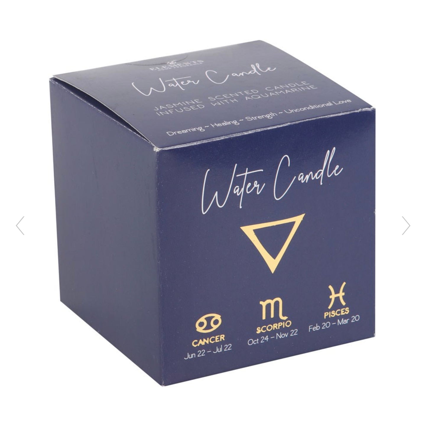 Water Element Zodiac Jasmine Candle