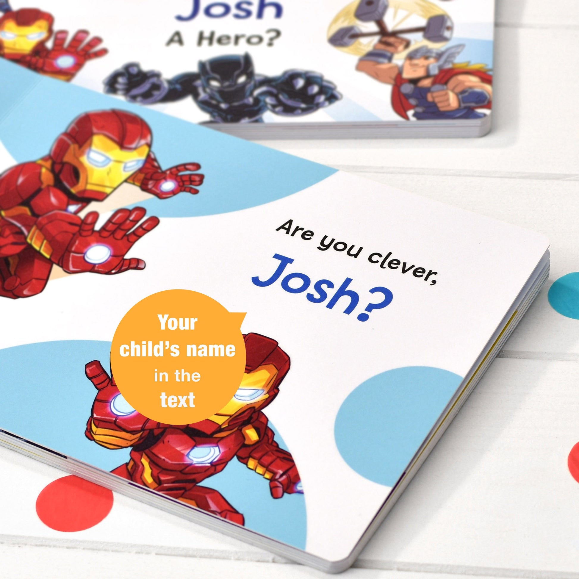 What Makes Me a Hero Marvel Board Book - Myhappymoments.co.uk