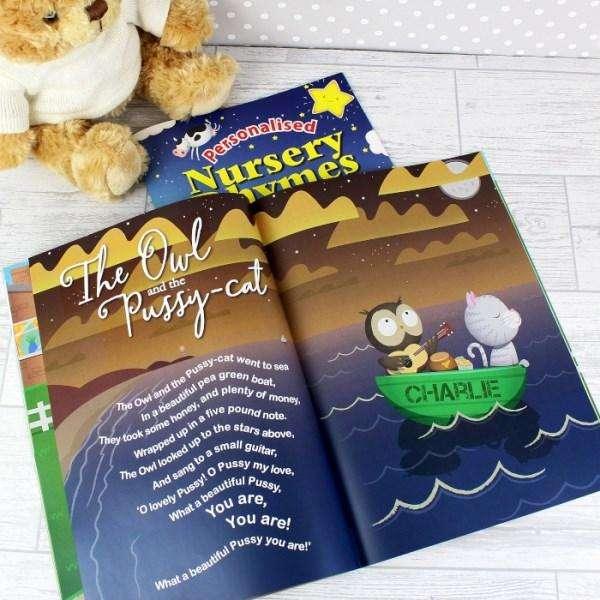 Personalised Nursery Rhyme Book - Myhappymoments.co.uk