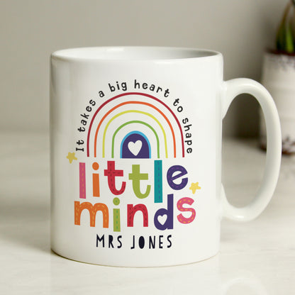 Personalised Shape Little Minds Mug